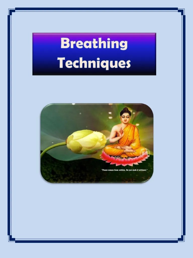 Breathing Techniques | PDF | Breathing | Thorax