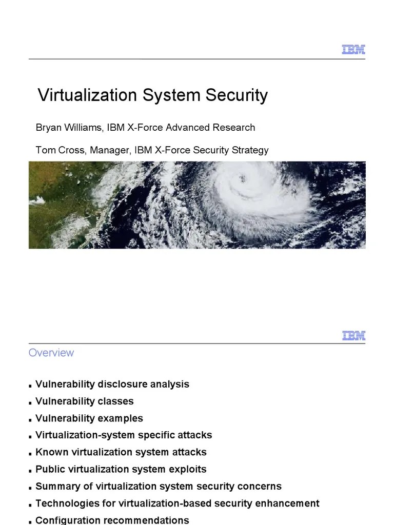 Virtualization Security | PDF | Virtual Machine | Virtualization