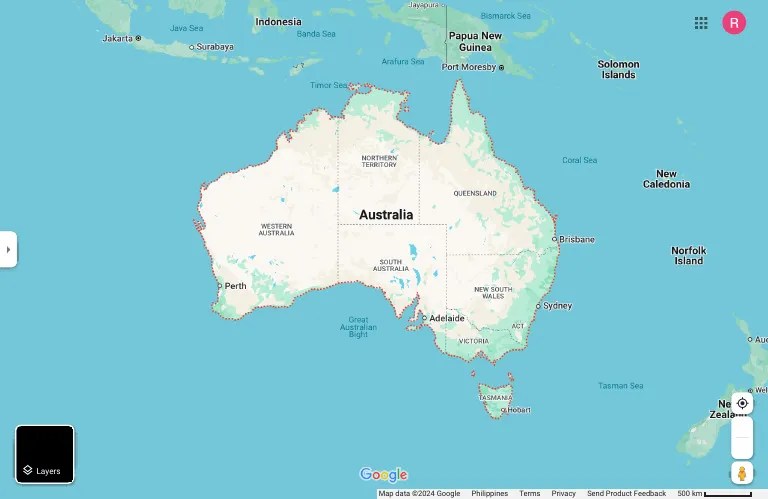 Australia On Google Maps Overview PDF 1