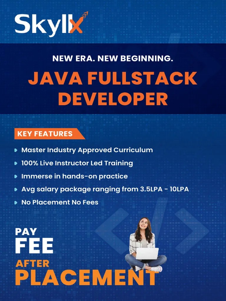 Java Full Stack Brochure | PDF | Spring Framework | Computing