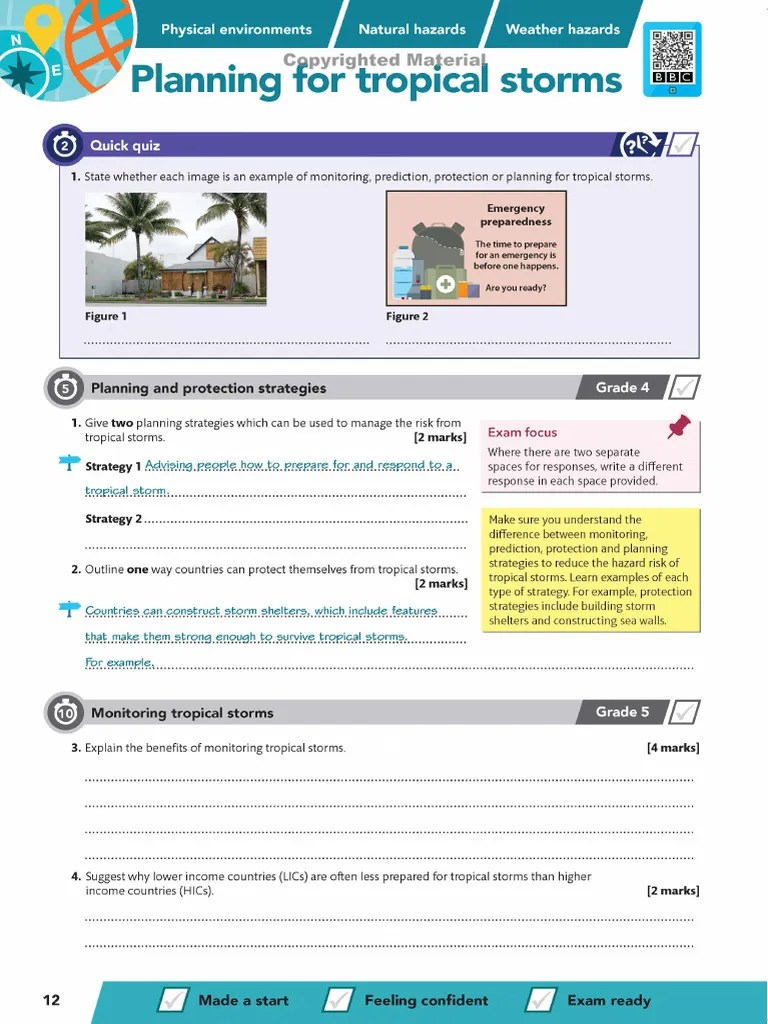 AQA Gcse 9 1 Geography Revision - 10 | PDF