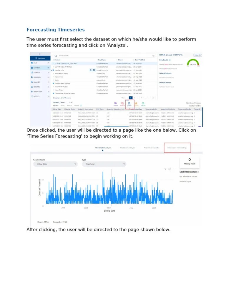 Forecasting Timeseries | PDF | Time Series | Forecasting