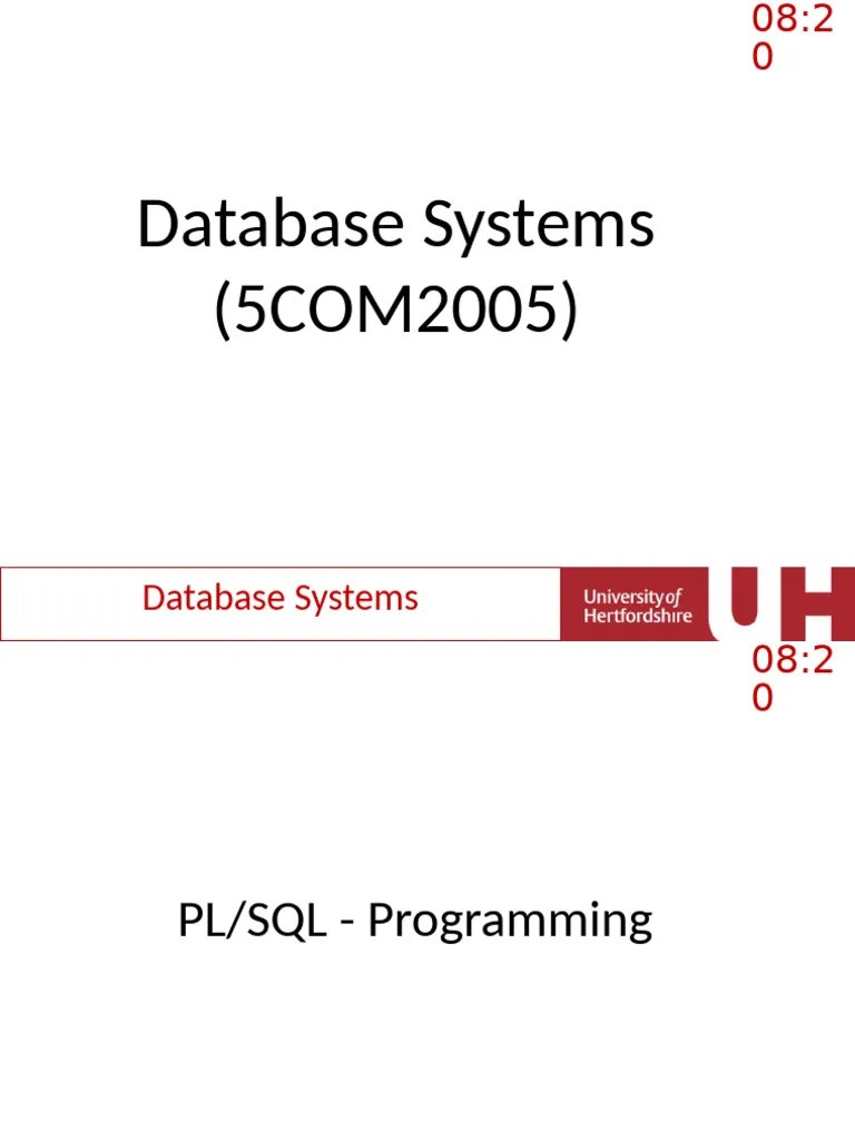 PL_SQL_BASIC_v2 | PDF | Pl/Sql | Control Flow