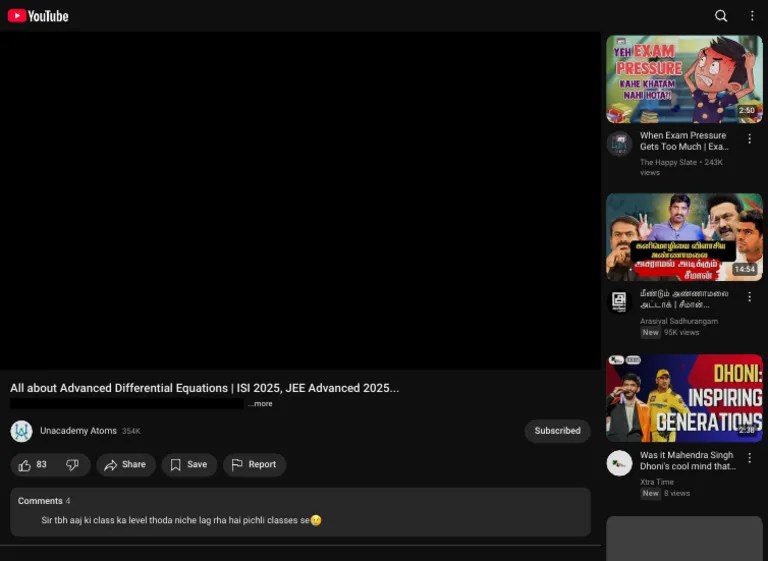 All About Advanced Differential Equations ISI 2025, JEE Advanced 2025... - YouTube 3 | PDF