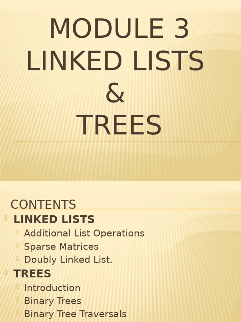 Module 3 | PDF | Algorithms And Data Structures | Computer Programming