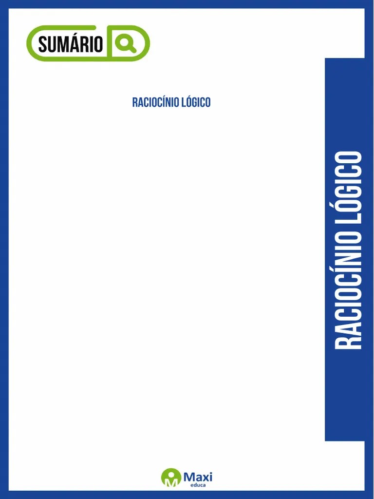 02 Raciocinio Logico | PDF | Argumento | Raciocínio Dedutivo
