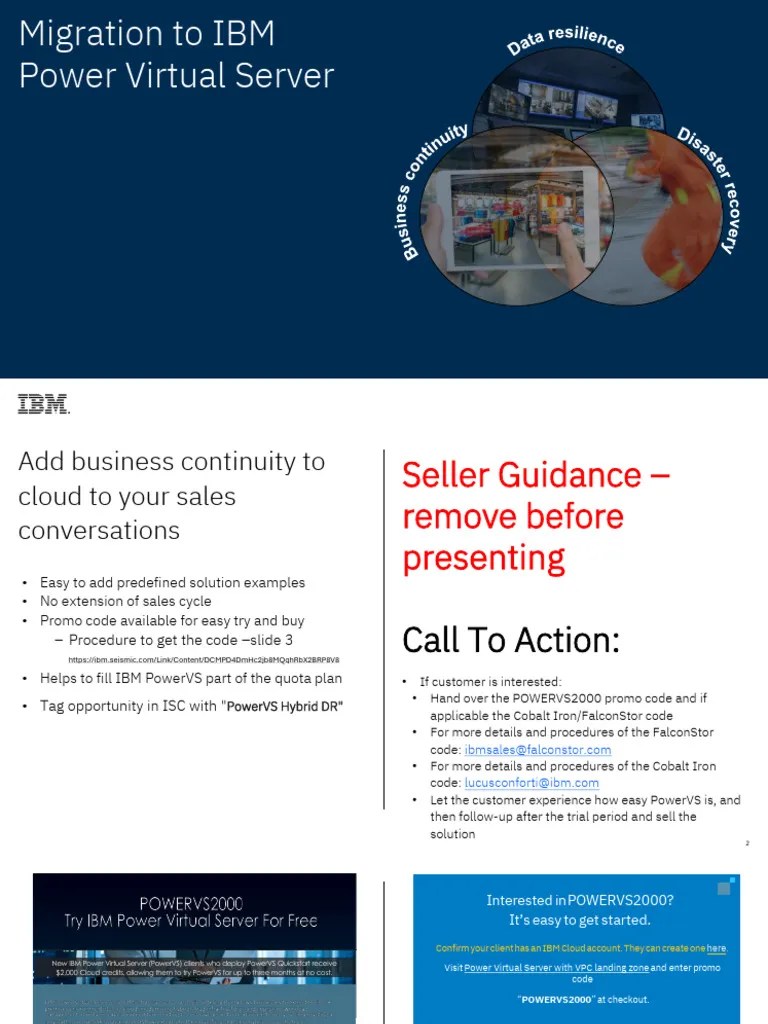 Migrate Workloads To Power Virtual Server - IBM Power Virtual Server | PDF | Ibm Db2 | Cloud ...