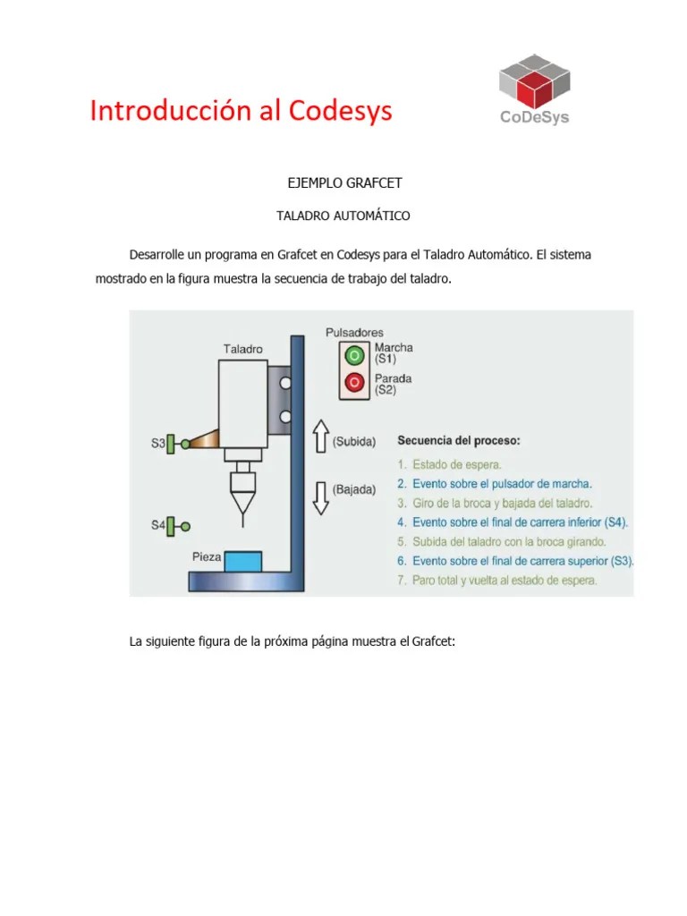 Ejemplo Grafcet Codesys | PDF