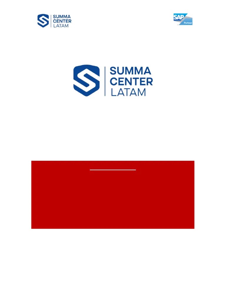 Tarea Referencial 2 - Fundamentos SAP S4HANA (Summa Center Latam) 1 | PDF | Planificación De ...