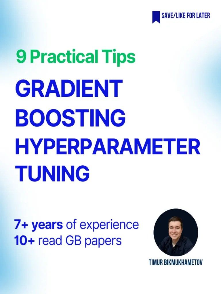 Gradient Boosting Hyperparameter Tuning | PDF | Applied Mathematics ...
