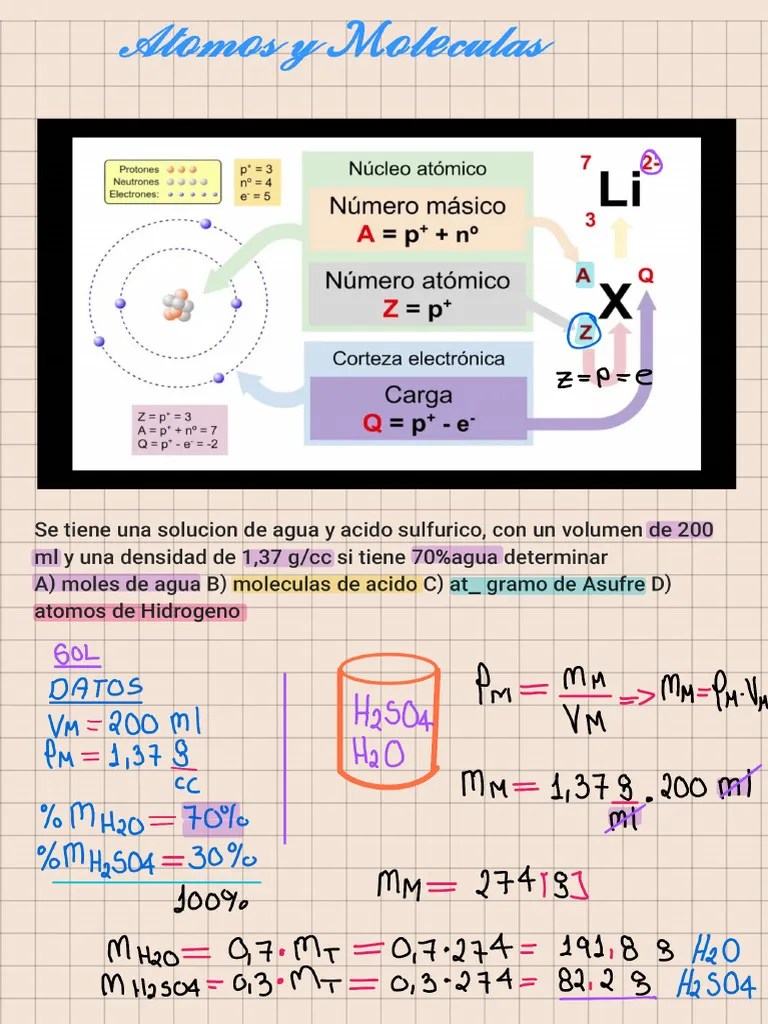 Atomos Y Moleculas Parte 2 - 250325 - 211237 | PDF