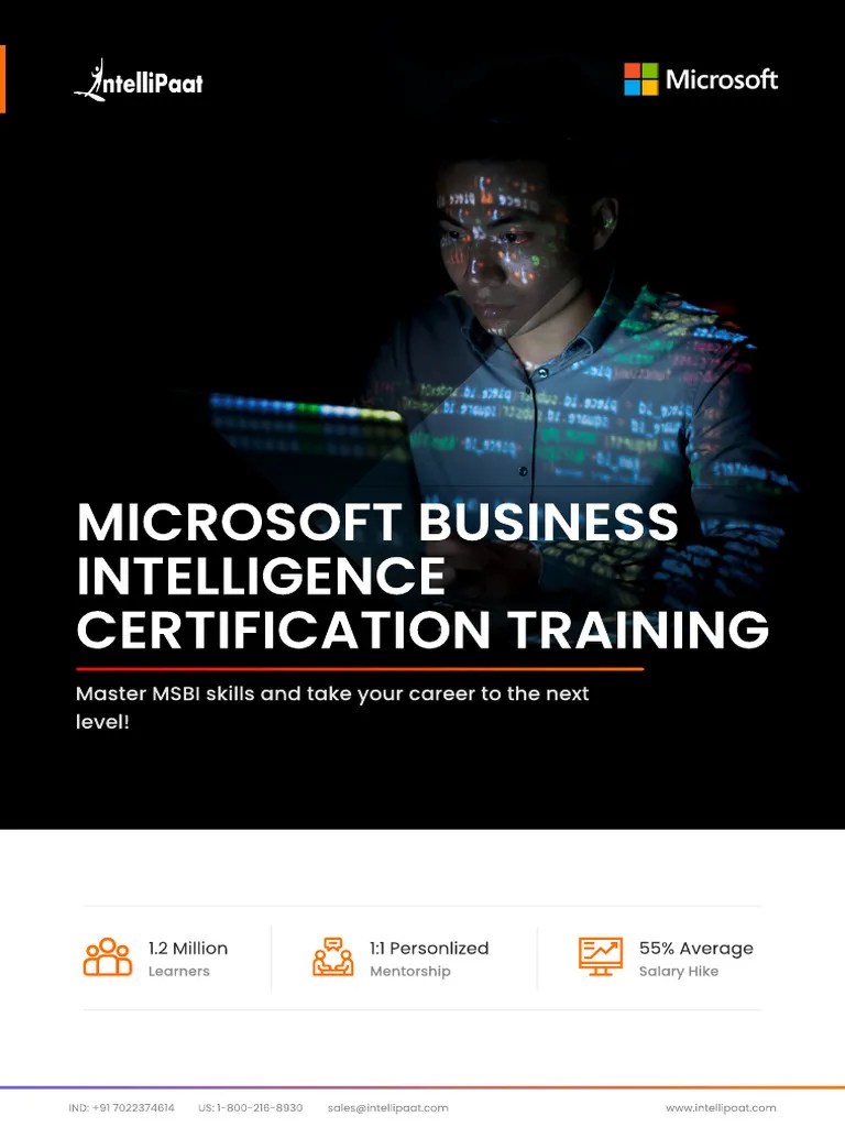 Microsoft Business Intelligence MSBI Certification Training | PDF | Information Technology ...