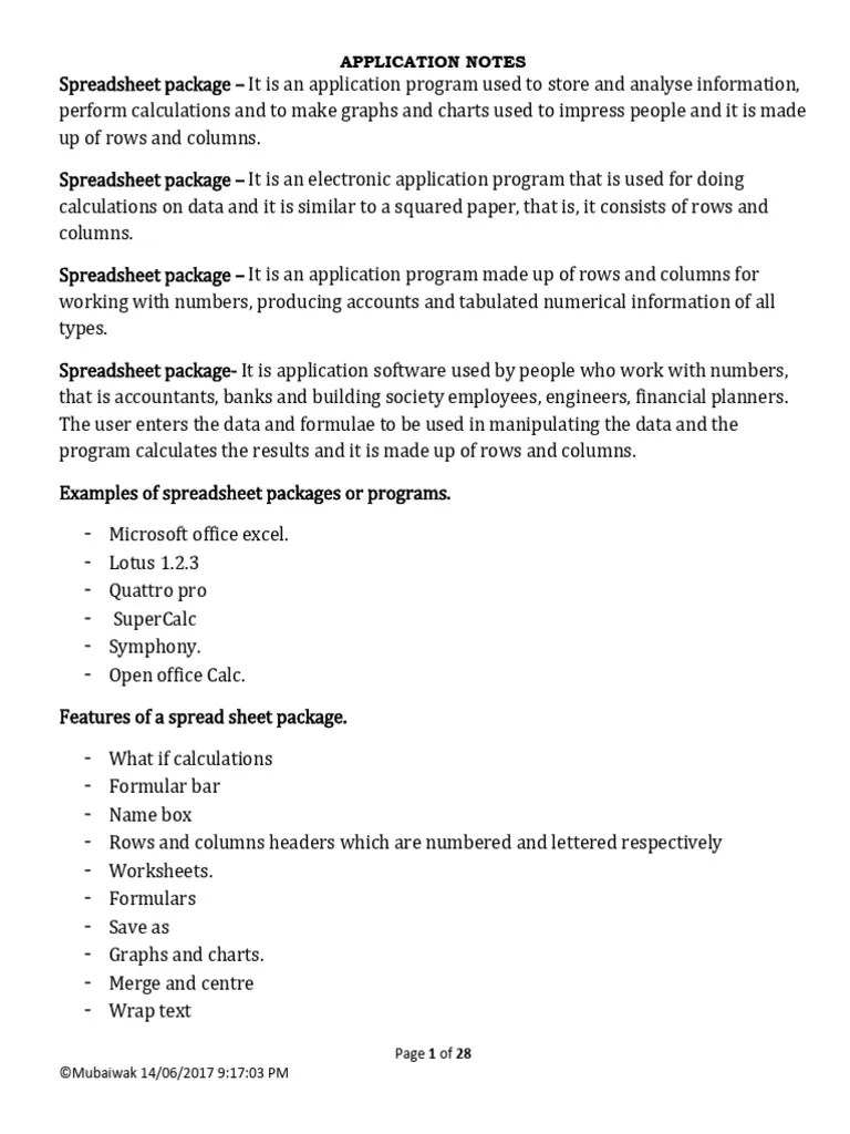Spreadsheet Database PDF | PDF | Spreadsheet | Databases