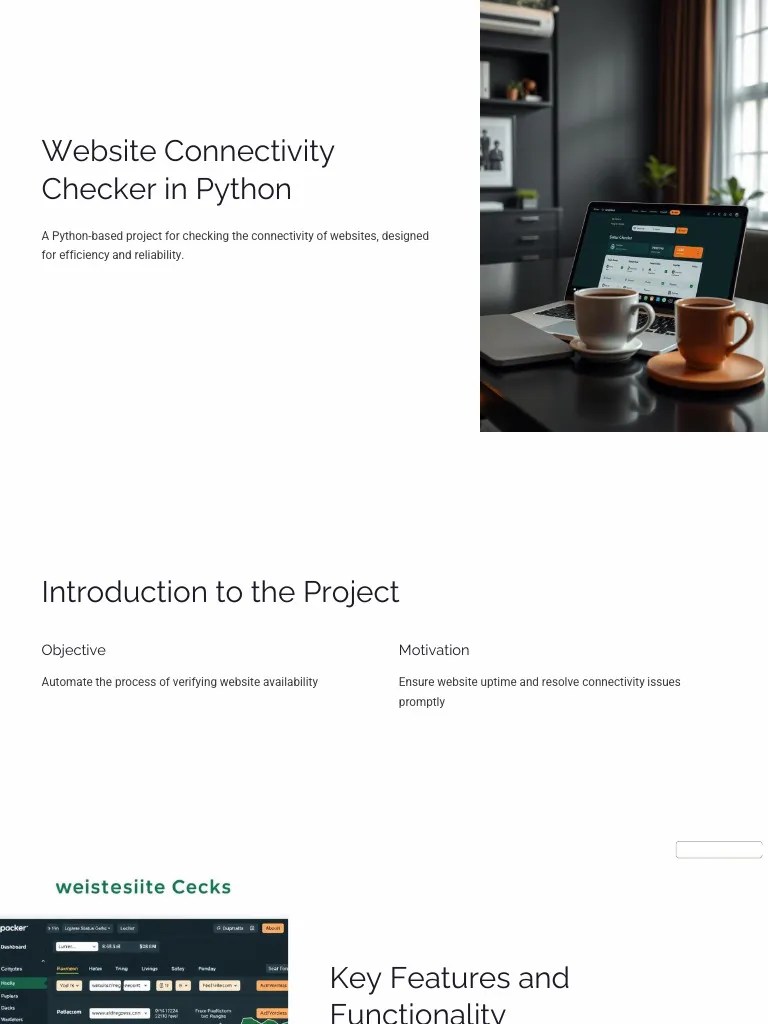 Website Connectivity Checker | PDF | Computer Network | Databases