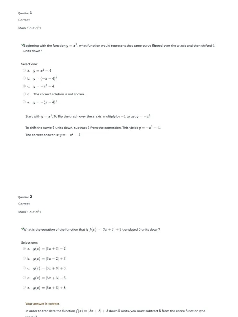 1b Exploring Function Behaviors Pdf Applied Mathematics