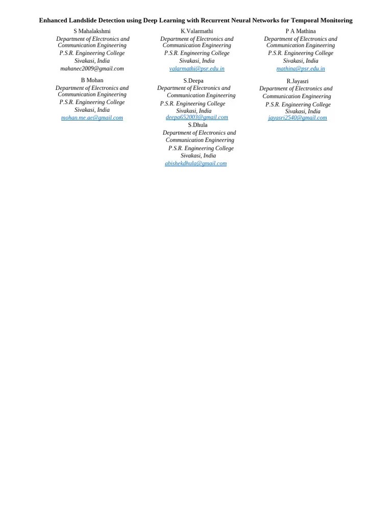 Revised - Enhanced Landslide Detection Using Deep Learning With ...