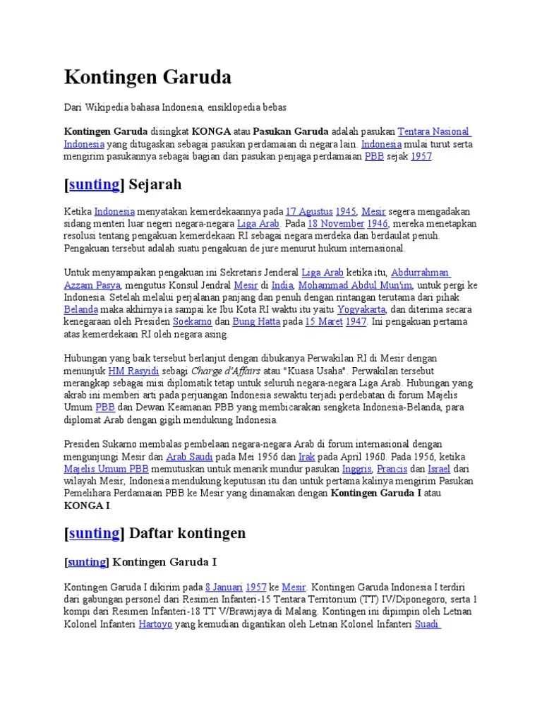 Kontingen Garuda