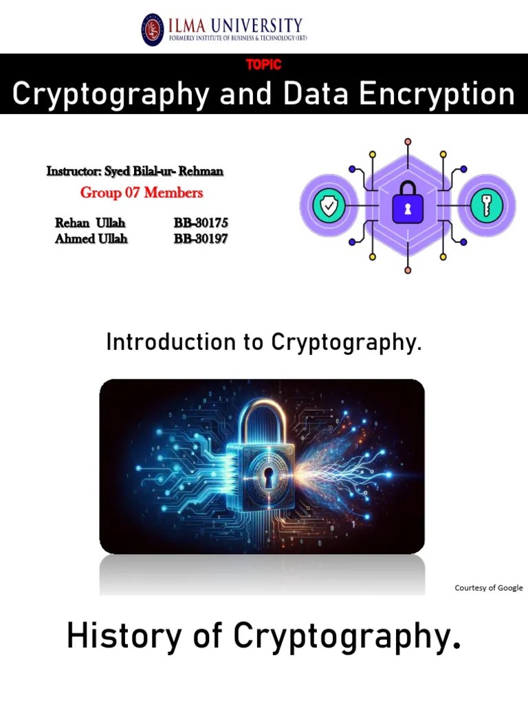 Cryptography And Data Encryption | PDF | Encryption | Cryptography