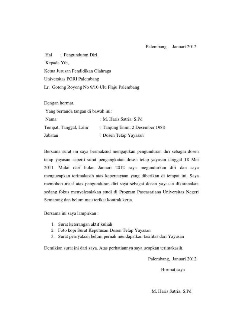 Pada hari ini, selasa tanggal empat bulan . Contoh Surat Perjanjian Kerja Dosen Tetap Kumpulan Surat Penting