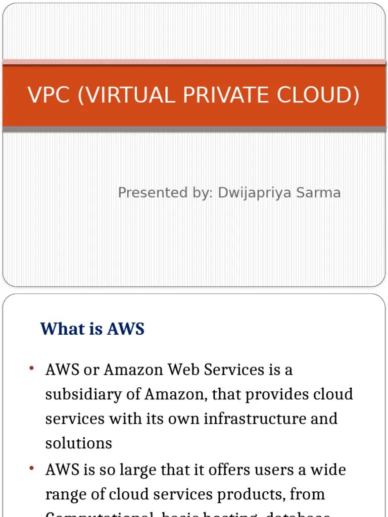 VPC (Virtual Private Cloud) | PDF | Cloud Computing | Computer Network