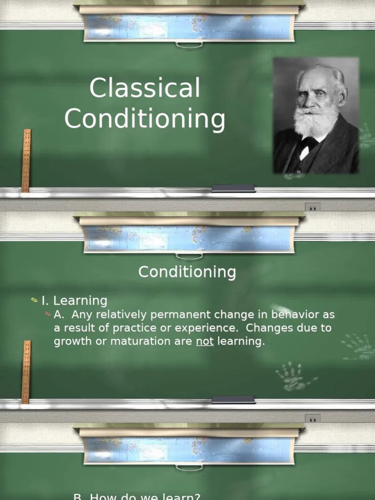 Classical Conditioning | PDF | Classical Conditioning | Behaviorism