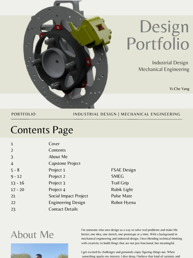 Design Portfolio Improved Pdf Usability Computer Aided Design