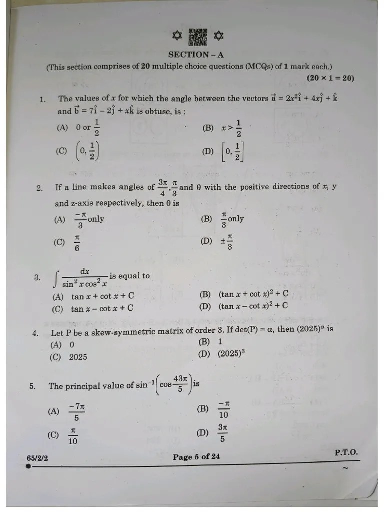 Set 1 Maths Pdf