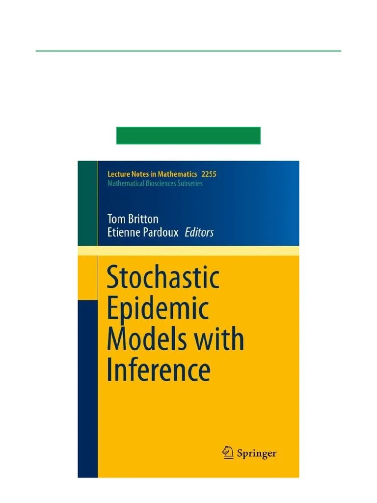 Stochastic Epidemic Models With Inference Unrestricted Download | PDF ...