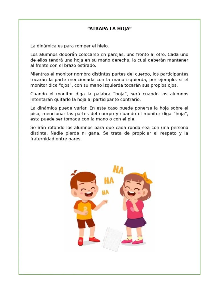 Atrapa La Hoja | PDF