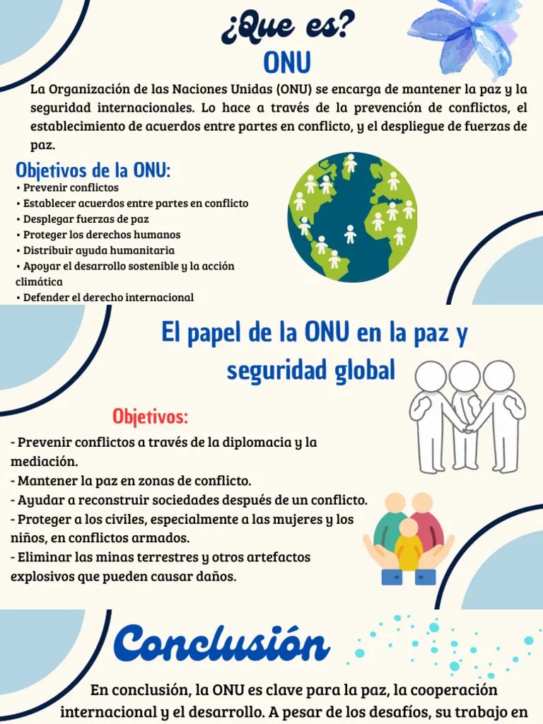 ¿Que Es La ONU PDF | PDF