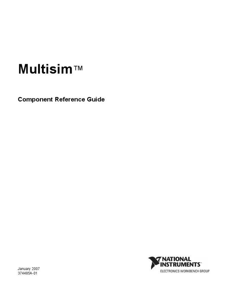 Guia De Multisim Bipolar Junction Transistor Electrical