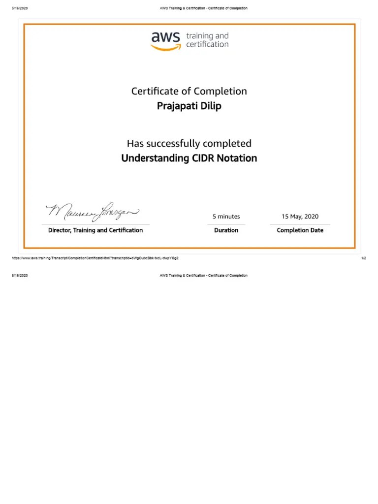 Understanding Cidr Notation Pdf
