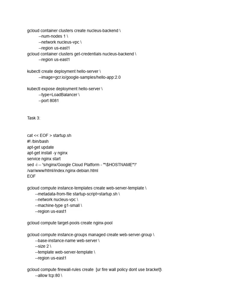 Create And Manage Cloud Resources Challenge Lab | PDF