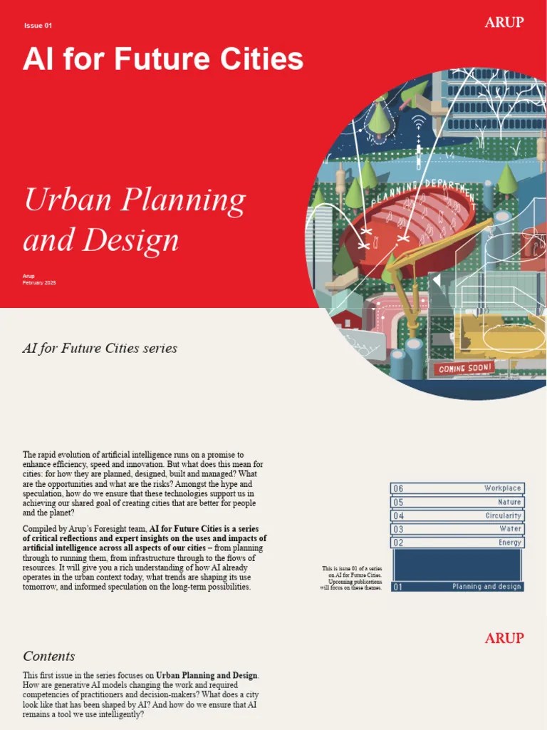 Ai For Future Cities Urban Planning And Design V1 | PDF | Artificial ...