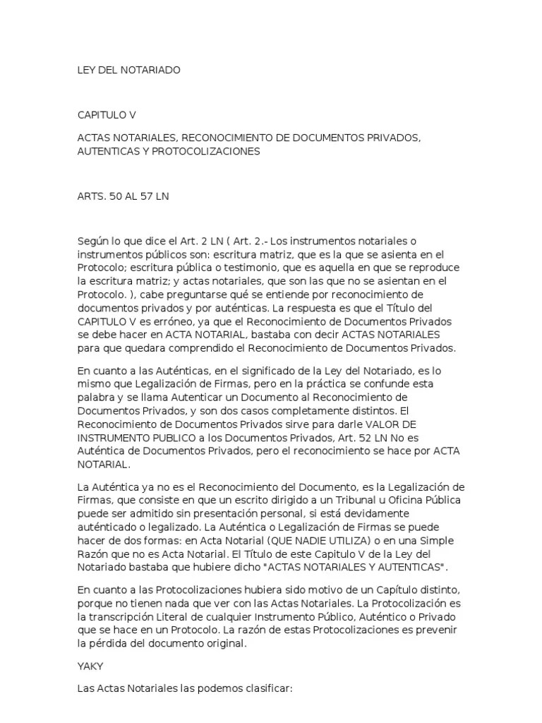 ACTAS NOTARIALES | Gobierno | Política