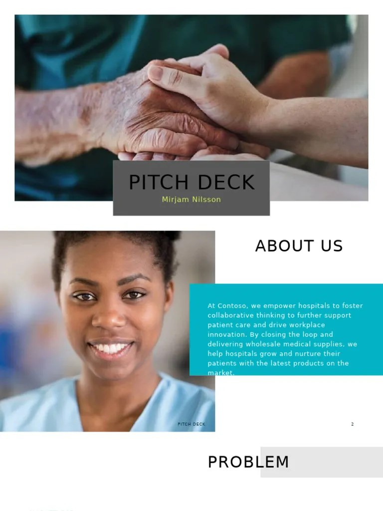 Healthcare Pitch Deck | PDF | Hospital | Business