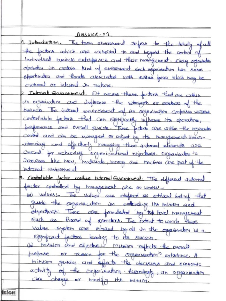 MMPC 003 Handwritten 23-24 @assignment - Ignou - Solved | PDF