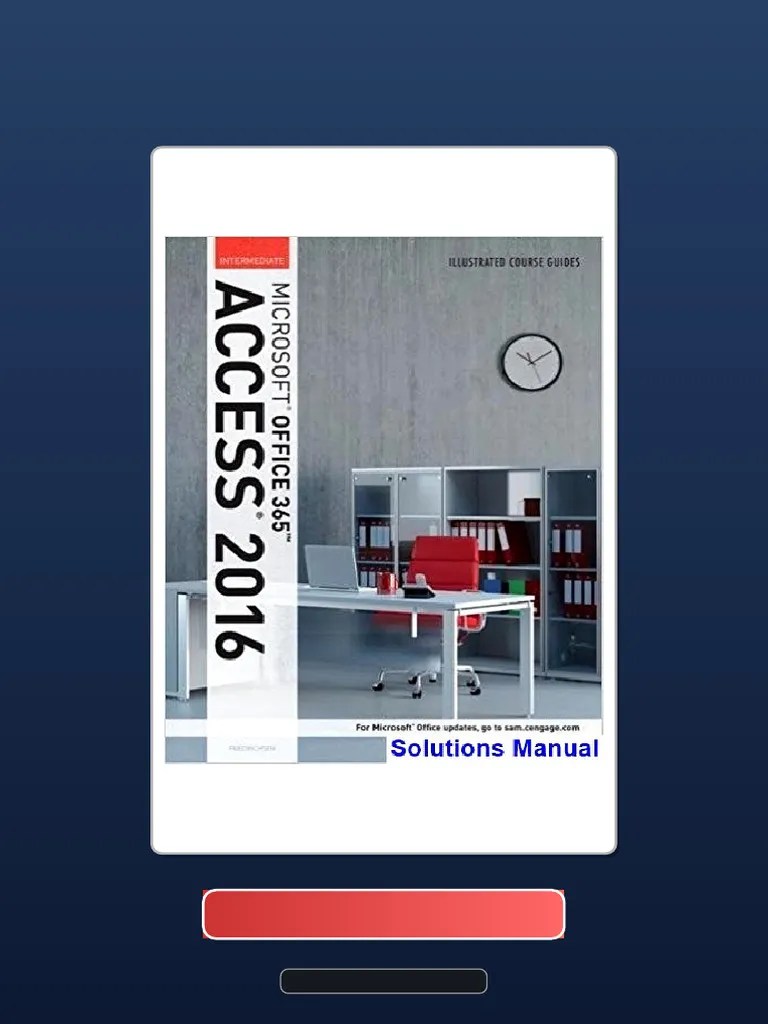 Illustrated Course Guide Microsoft 365 Office And Access 2016 ...