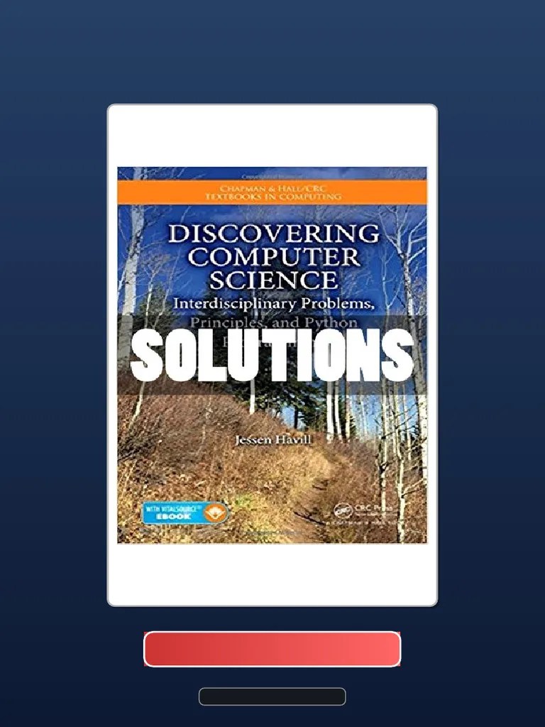 Discovering Computer Science Problems Interdisciplinary Principles And ...