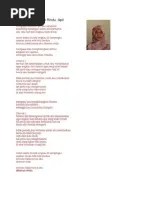 English translation of lyrics for di lamun rindu by qalam band. Lirik Lagu Pdf