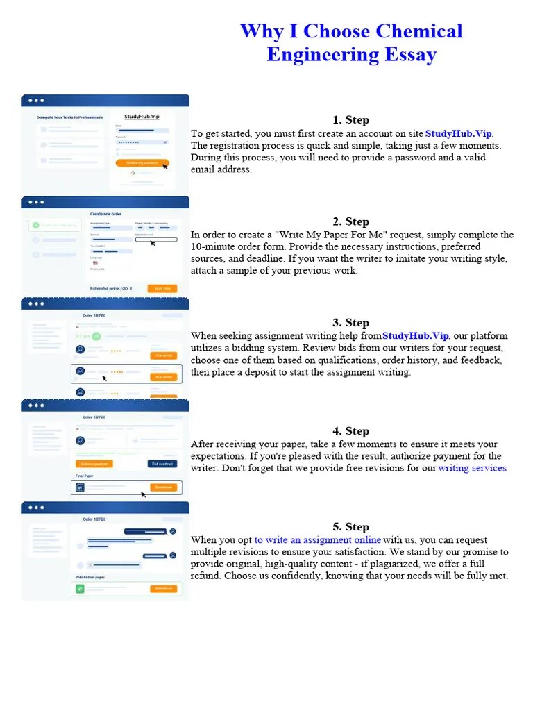 Why I Choose Chemical Engineering Essay | PDF | Pope