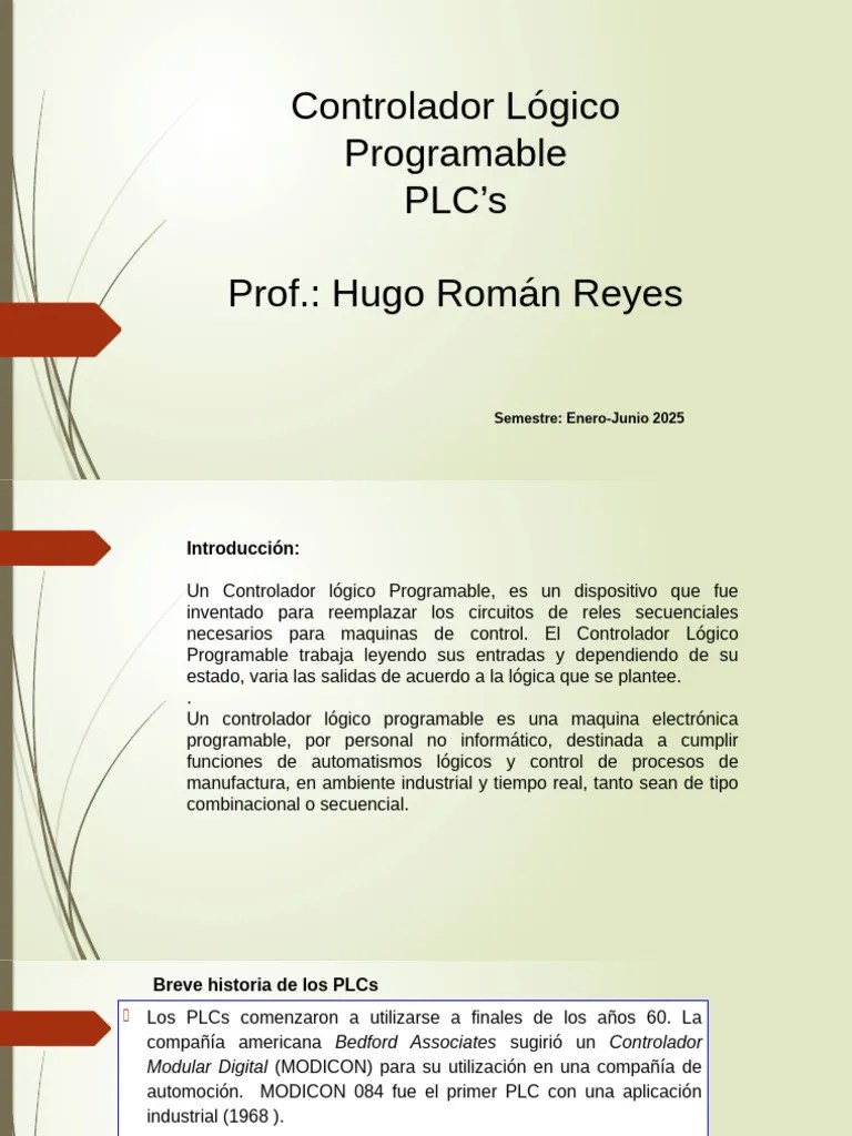 Controlador Logico Programable | PDF | Controlador Lógico Programable ...