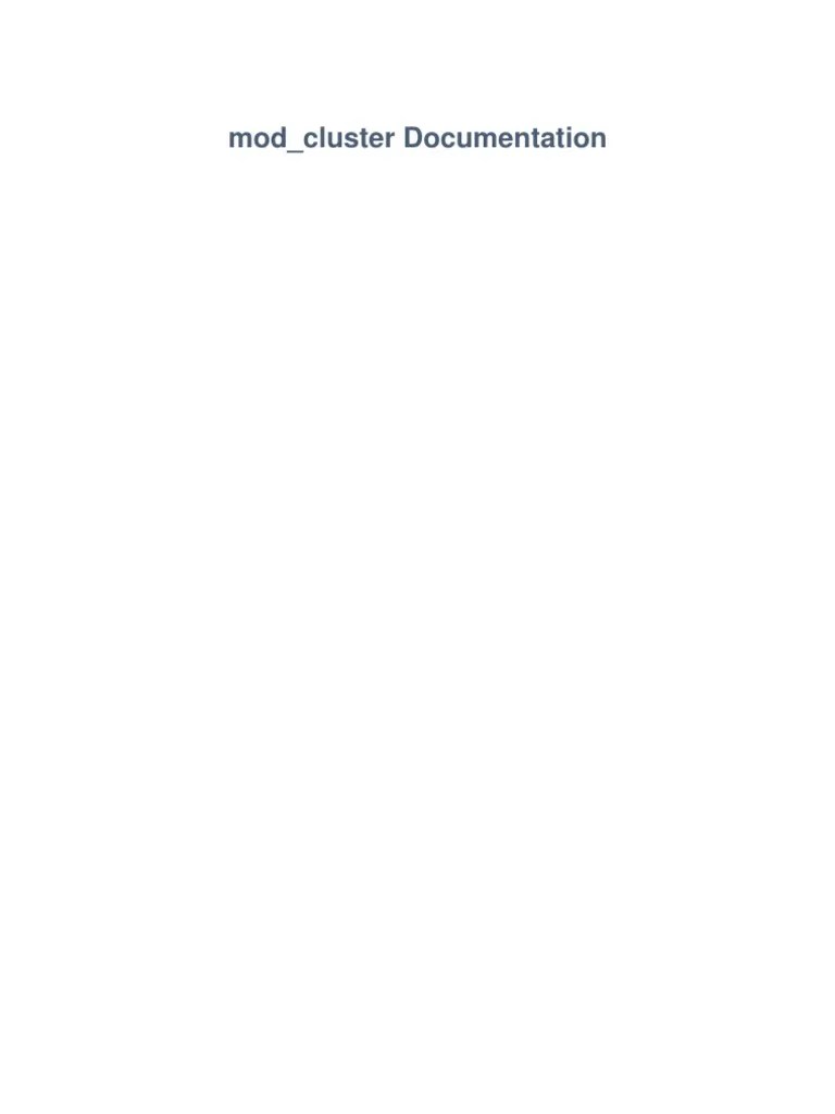 Github Modcluster Mod Proxy Cluster Mod Cluster Is An Intelligent - Download Artistic City Background | High Resolution