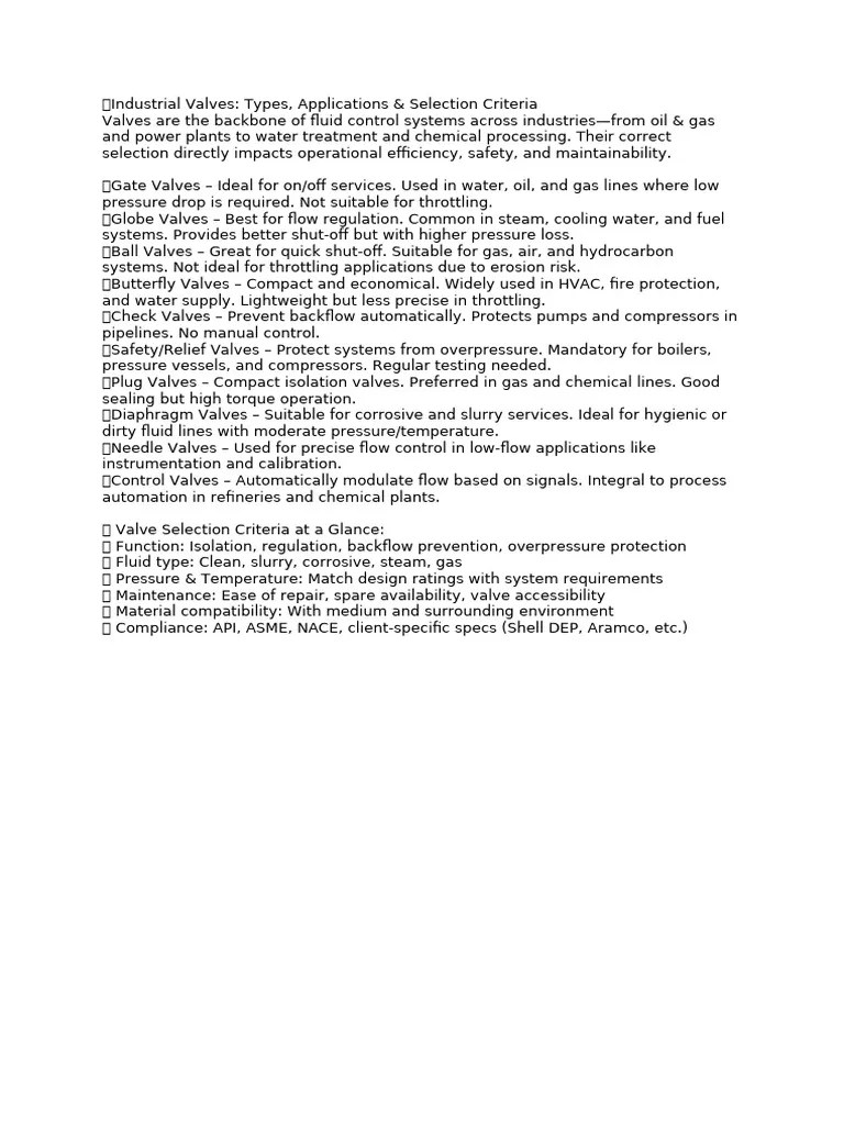 ?Industrial Valves | PDF