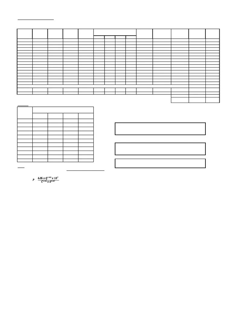 Typical Booster Pump Sizing Pdf Gases Mechanical Engineering