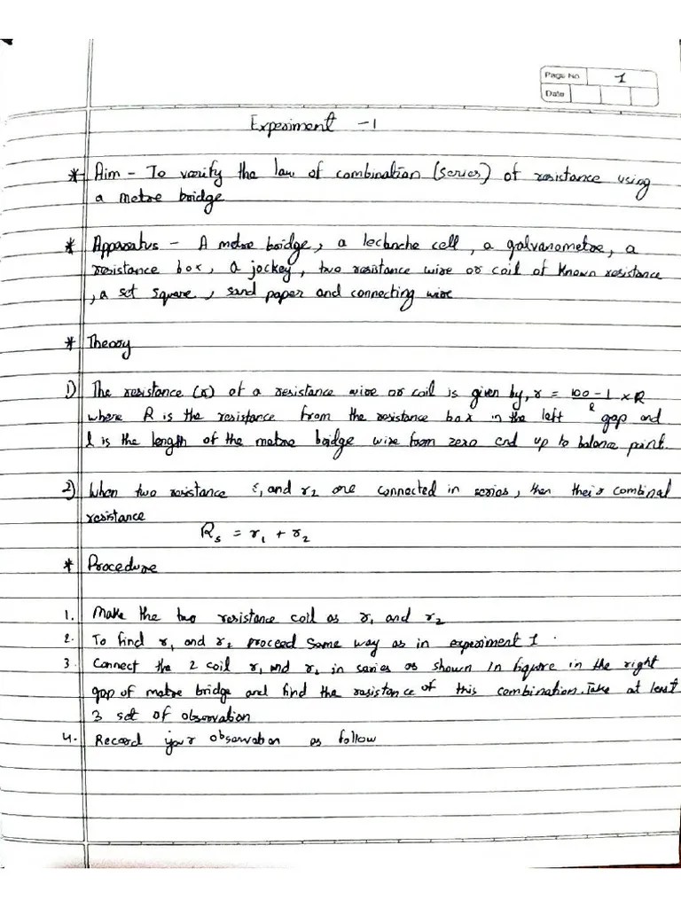 Physics Experiments Pdf