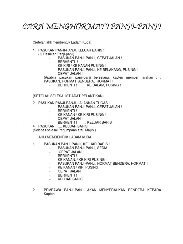 Mengenal dan mengetahui makna bendera malaysia dan bendera negeri sendiri,. Cara Menghormati Panji Pdf