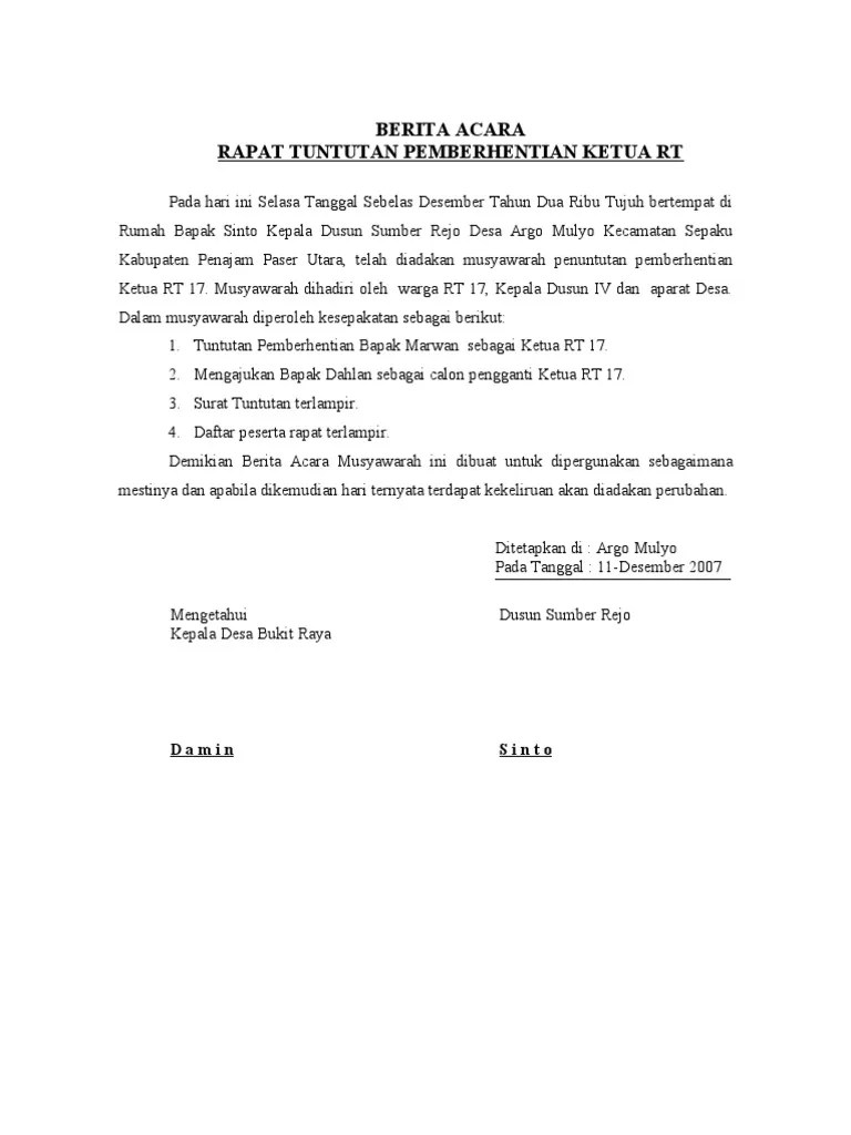 Contoh Surat Keberatan Mutasi Kerja Nusagates 