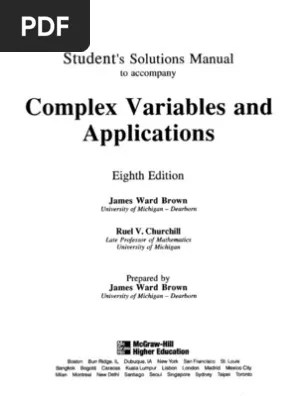  On Schaum Complex Variables by Spiegelpdf.