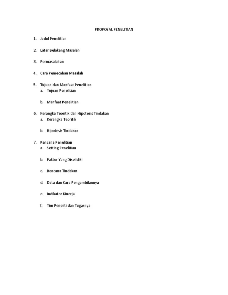 Cara Membuat Outline Skripsi Pdf 